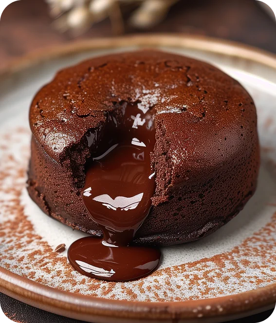 Torta de chocolate con frutos rojos