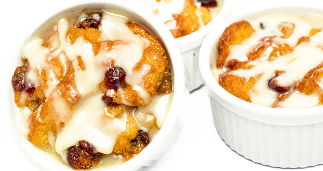 BUDÍN DE CHOCOLATE BLANCO