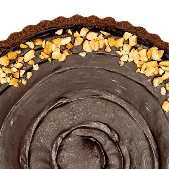TARTA DE GANACHE + CACAHUATE
